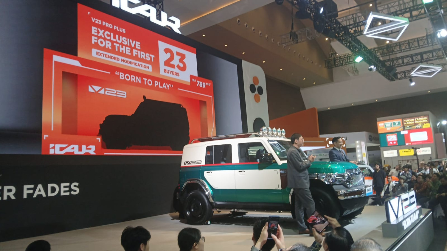 mobil baru, mobil listrik, Zeng Shuo, iCar V23, IIMS 2026, iCar V23 Resmi Hadir di IIMS, Versi Tertinggi Harga Khusus Rp 789 Juta