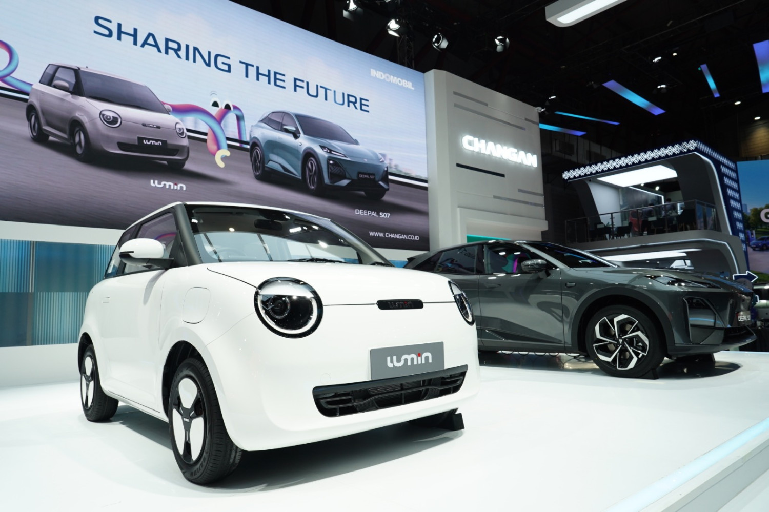 Changan Lumin, IIMS 2026, Changan Deepal S07, CHANGAN Indonesia, Changan Hadir di IIMS 2026, Tegaskan Sebagai Raksasa Otomotif Global Lewat Standar Kualitas Kelas Dunia