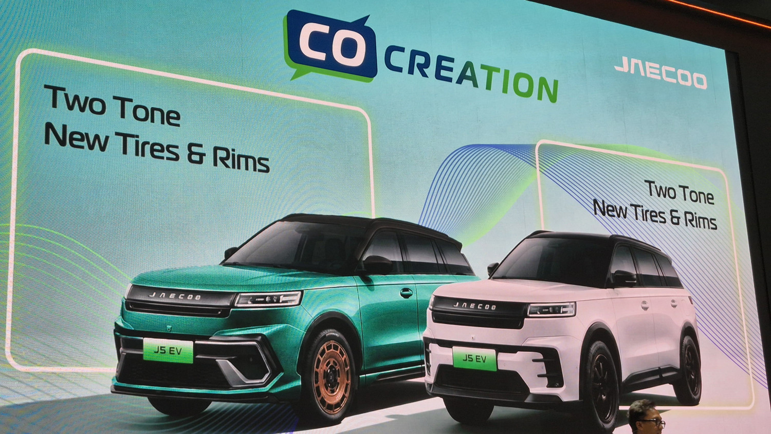 fitur, Desain, konsumen, Jaecoo, IIMS 2026, j5 ev, Program Co-Creation JAECOO Ajak Konsumen Pilih Fitur dan Desain J5 EV