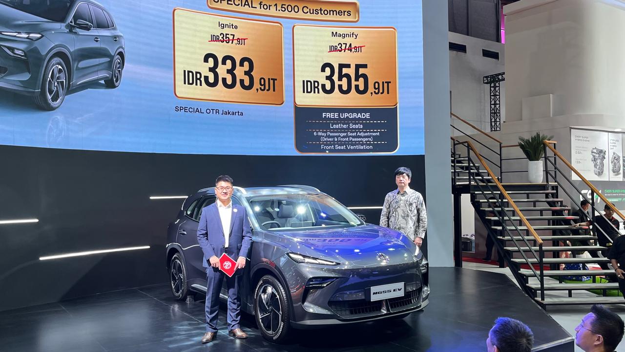 mobil listrik, MG Motor Indonesia, IIMS 2026, MGS5 EV, MGS5 EV Dijual Mulai Rp 333,9 Juta di IIMS 2026, Ini Syaratnya