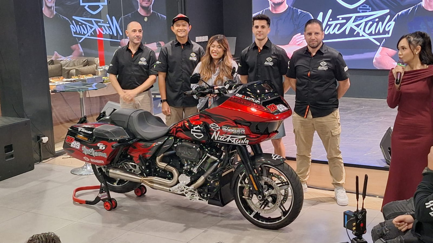 harley-davidson, bagger, Niti Racing, Baggers World Cup, Niti Racing Gandeng Dimas Ekky Siap Tampil di Bagger  World Cup 2026