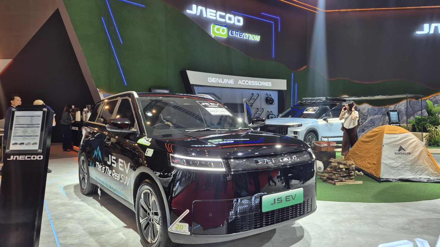 mobil, listrik, Jaecoo, IIMS 2026, j5 ev, Co creation, Co-Creation Jaecoo di IIMS 2026, Pengunjung Bisa Atur Tampilan J5 EV!