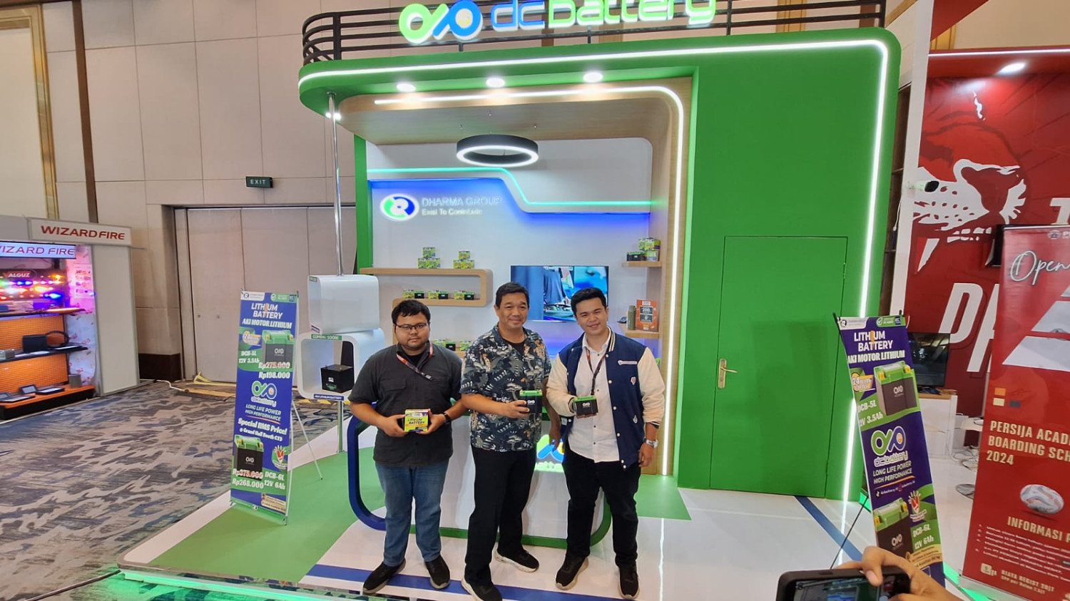 aki motor, aki lithium, DC Battery, DC Battery Jual Aki Motor Lithium  Murah Di IIMS 2026, Segini Harganya