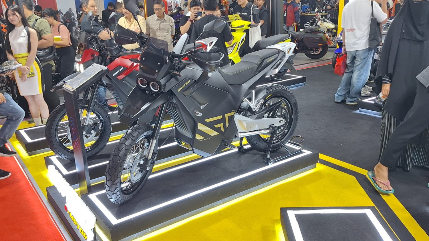 iims, motor listrik, united, united bike, IIMS 2026, United Luncurkan Motor Trail Listrik Baru di IIMS 2026, Segini Harganya