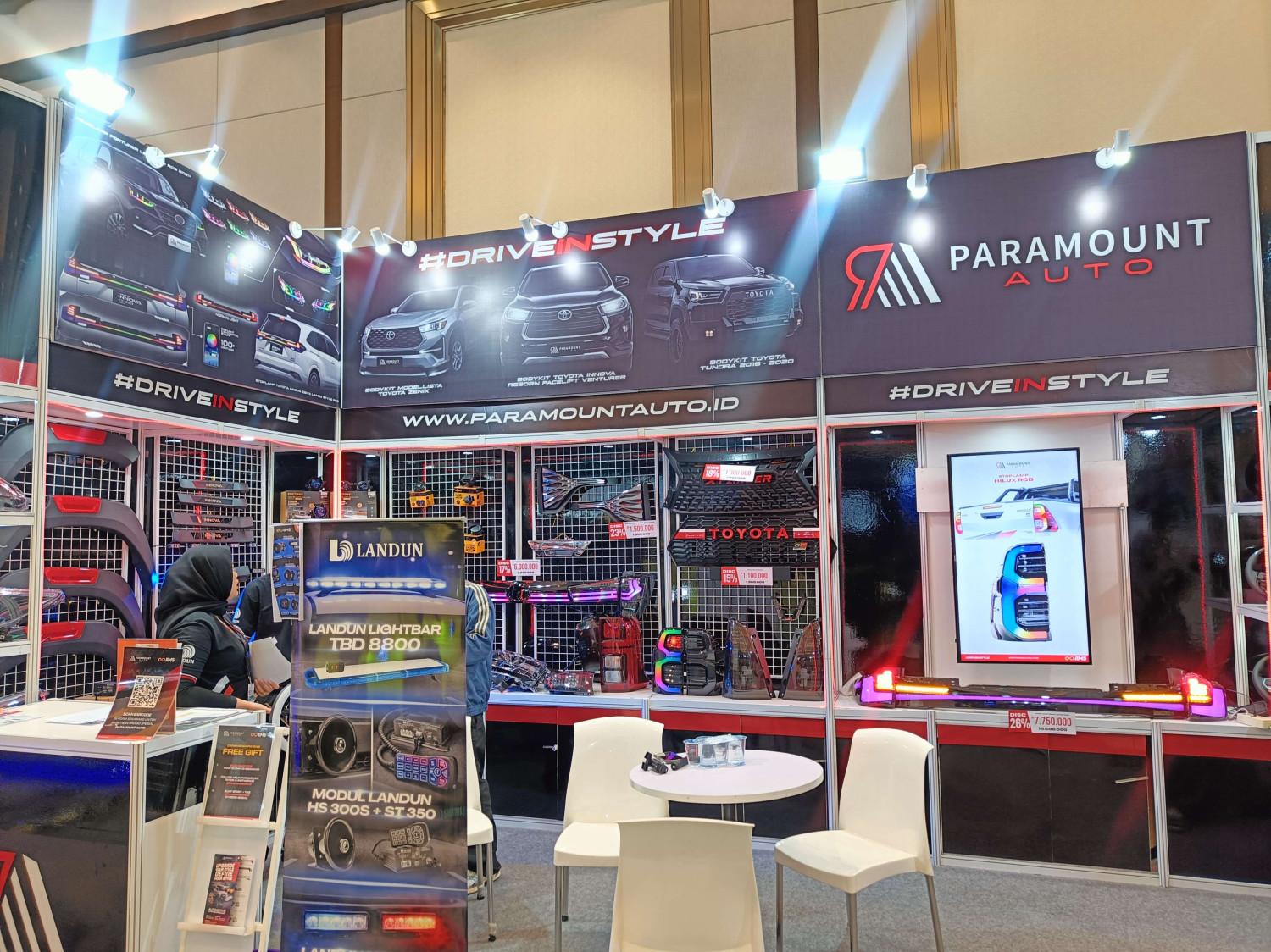 aksesoris, lampu, IIMS 2026, Paramount Auto, Paramont Auto Hadir Perdana di IIMS 2026, Bawa Lampu RGB Zenix Keren