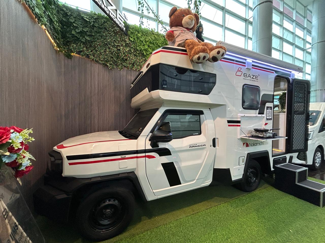 rangga, baze, Camper van, Toyota Hilux Rangga, IIMS 2026, Baze Sulap Toyota Hilux Rangga Jadi Camper Van Mewah di IIMS 2026