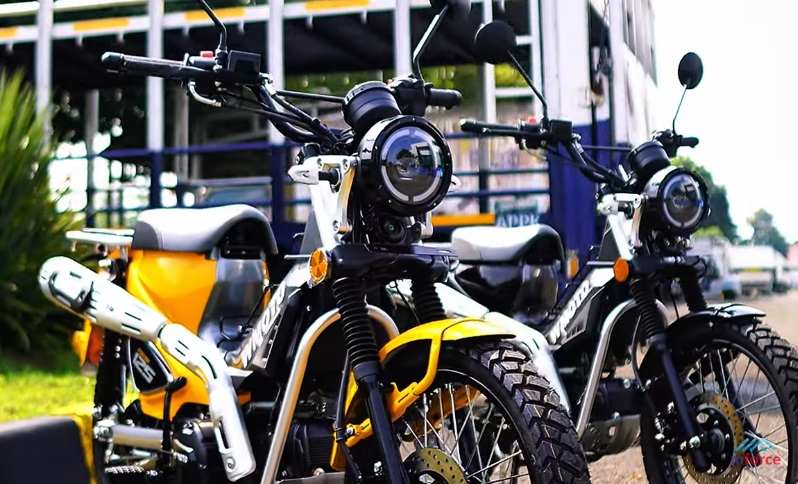 motor adventure, motor murah, motor CBU, Honda CT125, wmoto porter 125, motor kalcer, Tampang Mirip Harga Tak Sampai Separuhnya, Inilah Versi Murah Honda CT125, Cuma Rp 23 Jutaan