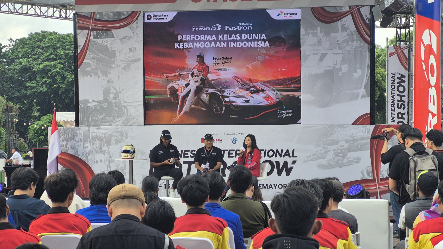 pertamina, Sean Gelael, lemans, Patra Niaga, IIMS 2026, Pertamina Patra Niaga Boyong Sean Gelael ke IIMS 2026, Siap Tampil di Le Mans 24 Jam!