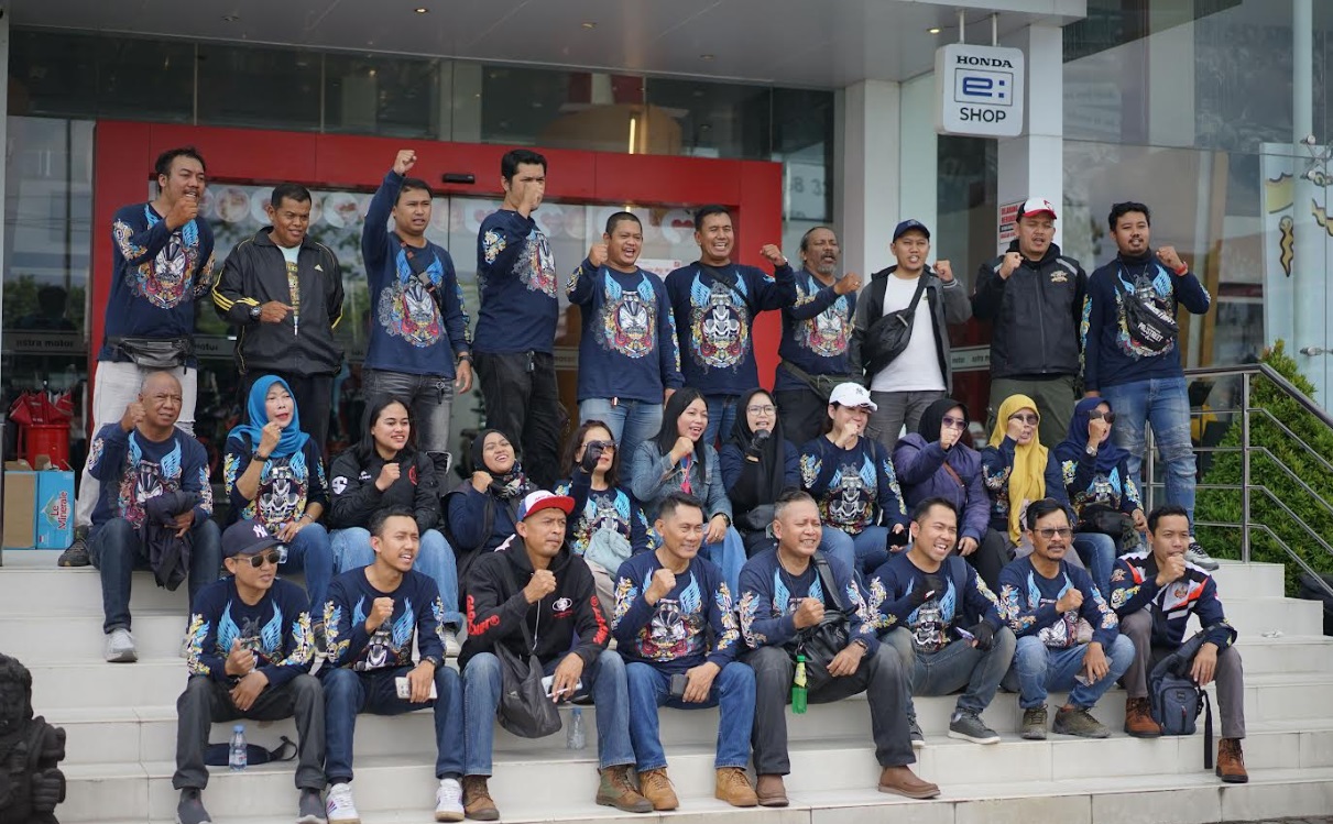 komunitas motor, klub honda pcx, Honda PCX Club Indonesia (HPCI), astra motor yogyakarta, komunitas honda pcx, Seru! Ratusan Bikers Honda PCX Tumpah Ruah Padati Anniversary ke-12 HPCI Yogyakarta