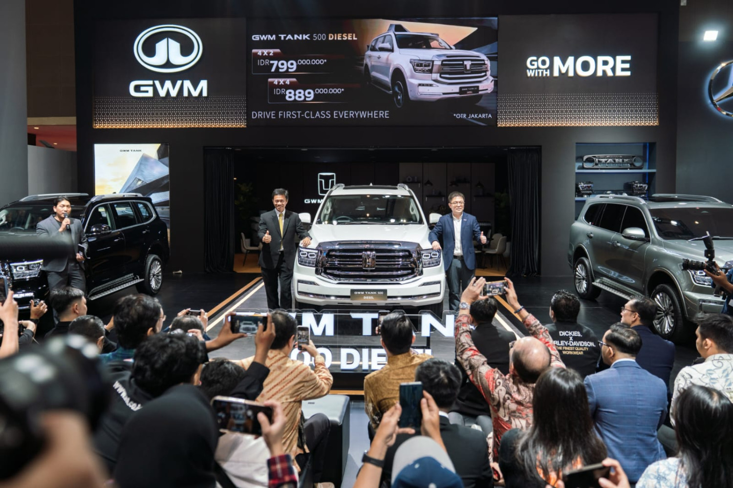 gwm tank, IIMS 2026, IIMS 2026 Kelar, GWM Panen SPK Ratusan Unit, Tank 500 Diesel Paling Diburu
