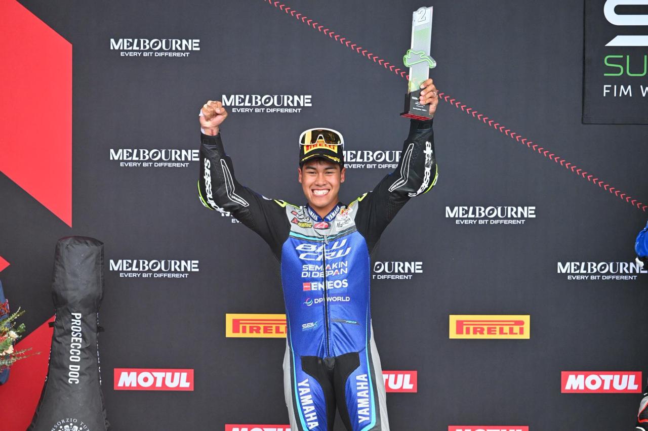 Moto2, world supersport, aldi satya, yamaha racing indonesia, aldi satya mahendra, Gacor di World Supersport, Yamaha Tegaskan Peluang Aldi Satya ke Moto2 Terbuka Lebar