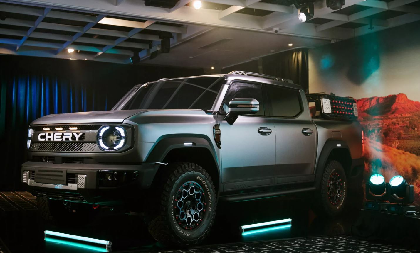 Australia, chery, ford ranger, double cabin, Chery KP31, Siap Tantang Ford Ranger, Chery Perkenalkan Konsep Double Cabin Garang Mirip Bronco