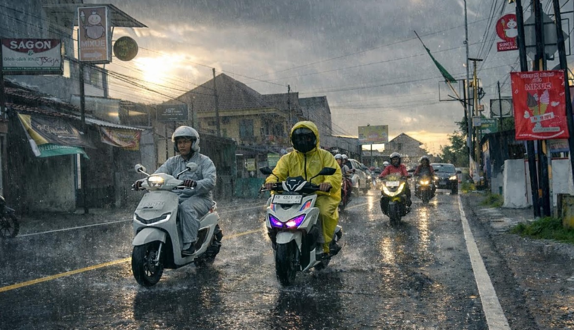 motor bekas, komponen motor, komponen rawan rusak, komponen motor rawan rusak, komponen motor rawan rusak saat hujan, Dua Komponen Di Motor Bekas Ini Rawan Tertumpuk Kotoran di Saat Hujan