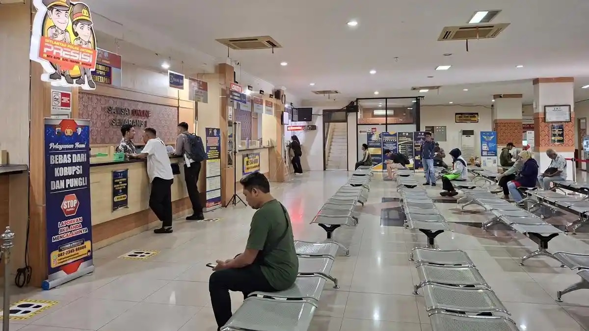 Jawa Tengah, semarang, kantor samsat, samsat, Stop Bayar Pajak, Stop Bayar Pajak Kendaraan, Isu Boikot Pajak Kendaraan Menguat, Kondisi Samsat di Jateng Jadi Sorotan