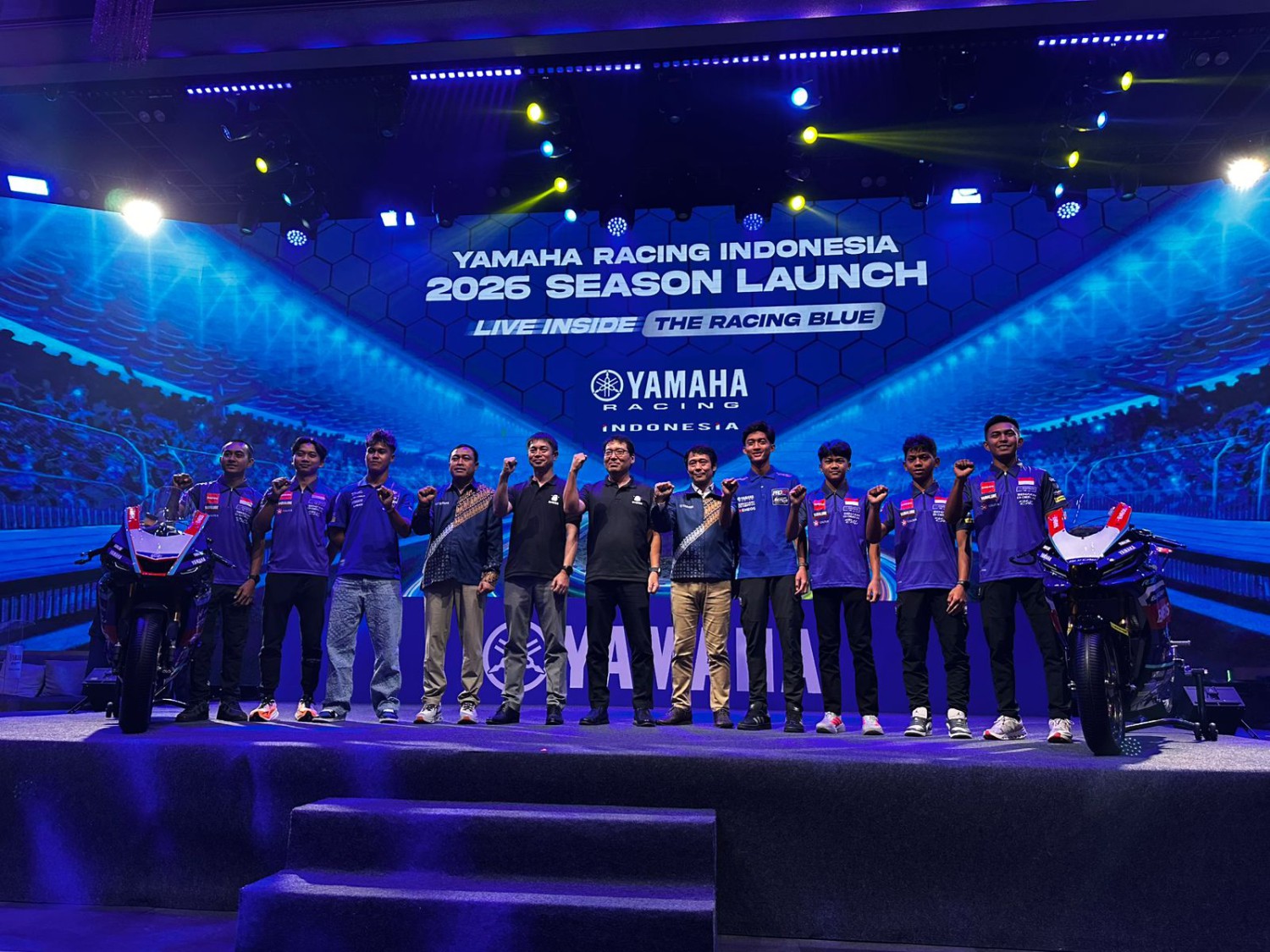 asia road racing championship, Yamaha Indonesia Motor Manufacturing (YIMM), yamaha racing indonesia, FIM Supersport World Championship, Yamaha Racing Indonesia Umumkan Tujuh Pembalap Yang Siap Harumkan Indonesia