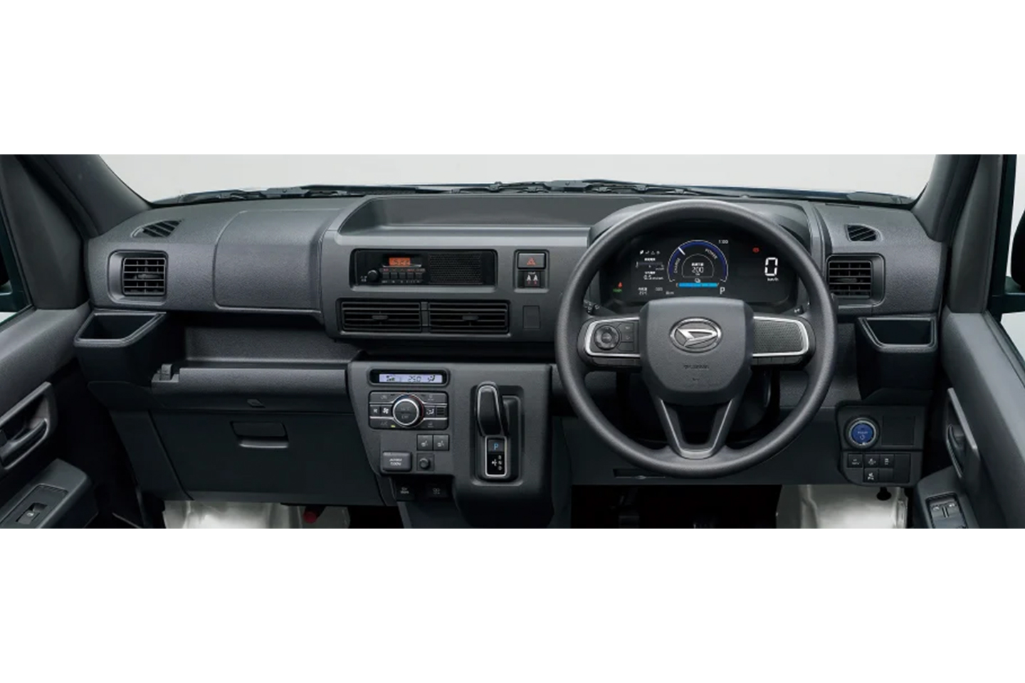 mobil baru, fitur, mobil listrik, Daihatsu Hijet, Daihatsu e-Hijet, Intip Kabin Daihatsu e-Hijet Cargo, Versi Listrik Fitur Lebih Menarik