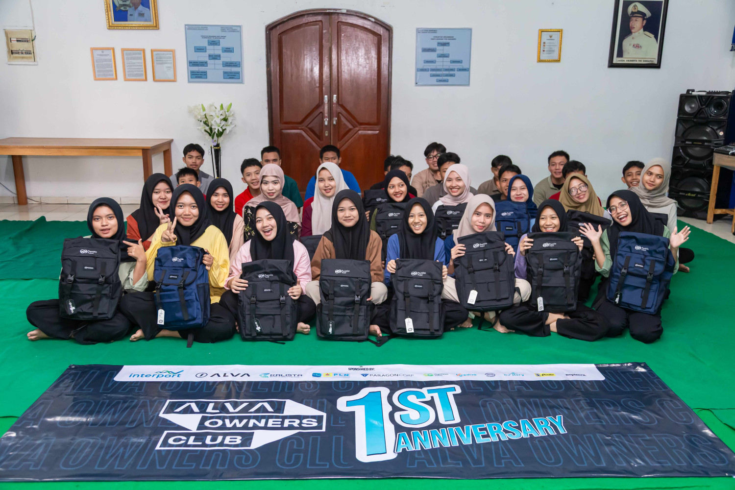 ALVA Riders Community, ALVA Owners Club (AOC), Komunitas Motor Alva, Komunitas Motor Listrik, Pecah Telur, Komunitas Alva Owners Club Baru Saja Merayakan Usia Satu Tahun