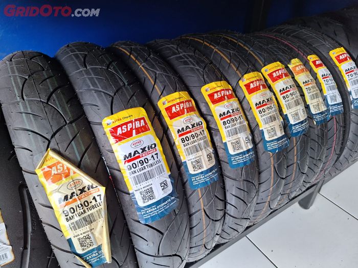ban motor, aspira, motor matic, Aspira Jual Ban Motor Matic Rp 100 Ribuan, Ini Daftar Ukurannya 