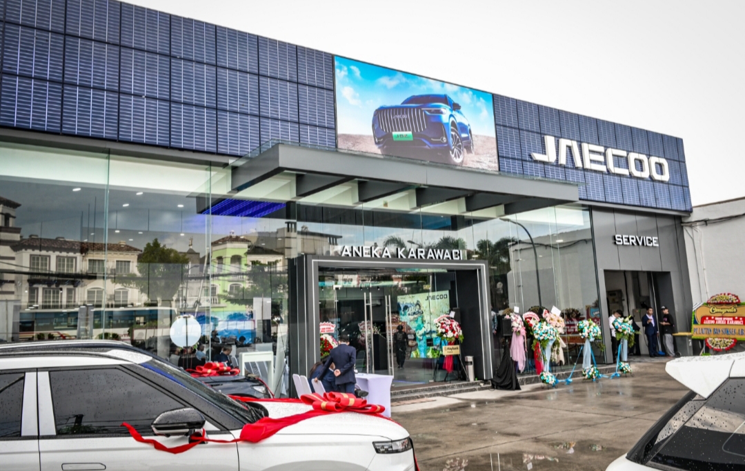 Jaecoo, dealer JAECOO, J7 SHS, JAECOO J8 SHS, j5 ev, Jaecoo Aneka Karawaci, Tambah Jaringan di Tangerang, Jaecoo Resmikan Dealer Aneka Karawaci