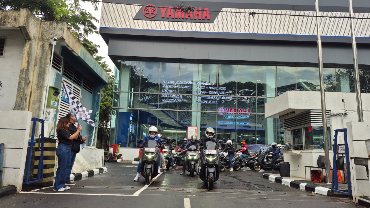 yamaha, City Ride, Yamaha Members Ride Connection, Yamaha Ajak Konsumen Riding Bareng di Jakarta, Member Sampai 2,8 Juta!