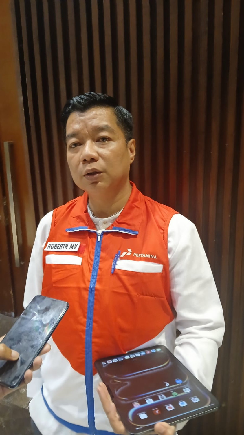 pertamina, stok BBM, Perang Iran-Israel, Roberth MV Dumatubu, Pertamina Jelaskan Maksud Stok BBM Nasional Tersedia Hingga 21 Hari