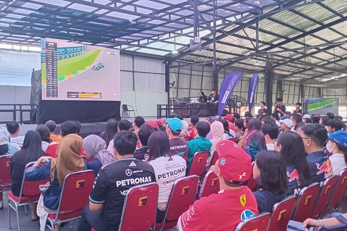 nobar, Formula 1, Speedzone Watch Party, Nonton Sport Bareng (NSB), Kemang Diserbu Fans F1, Nobar Bertajuk Speedzone Watch Party Meriah