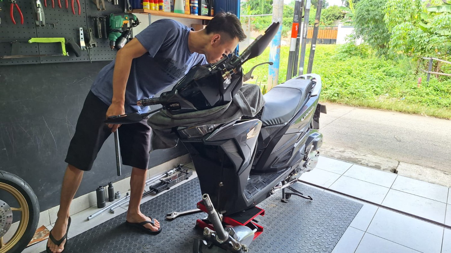 honda, honda vario, komstir, Bengkel Matic Point, Tanpa Getok-getok, Semurah Ini Biaya Ganti Komstir Honda Vario