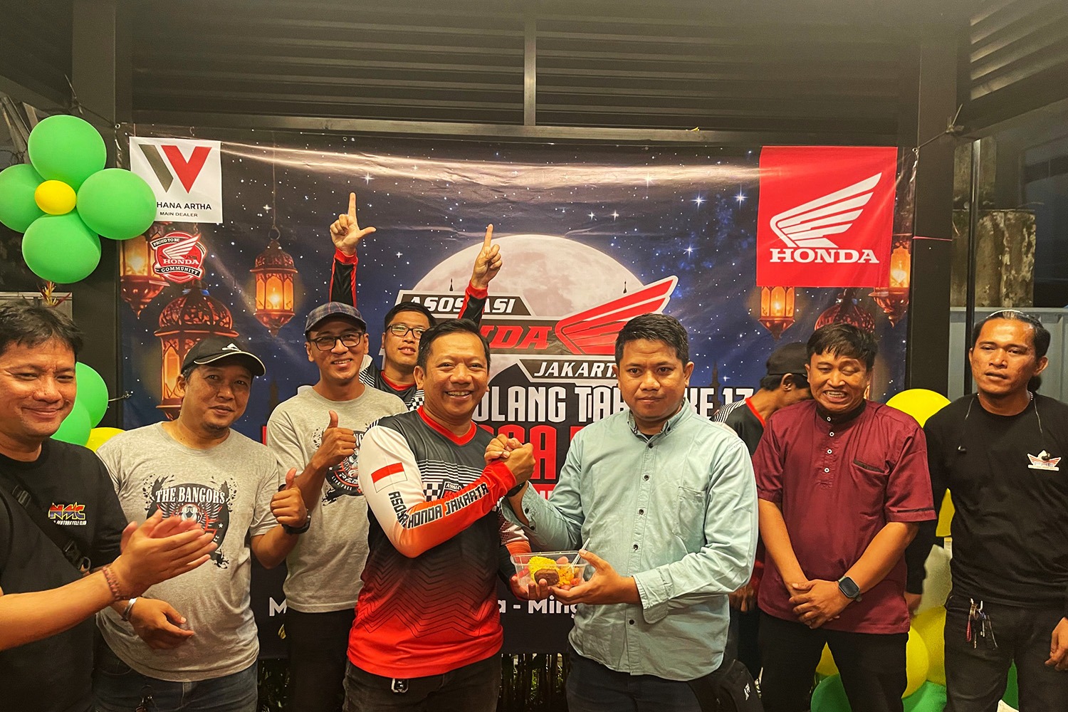 komunitas, honda, wahana, wahana honda, Asosiasi honda jakarta, Asosiasi Honda Jakarta Rayakan HUT ke-17, Gelar Acara Kebersamaan dan Aksi Sosial
