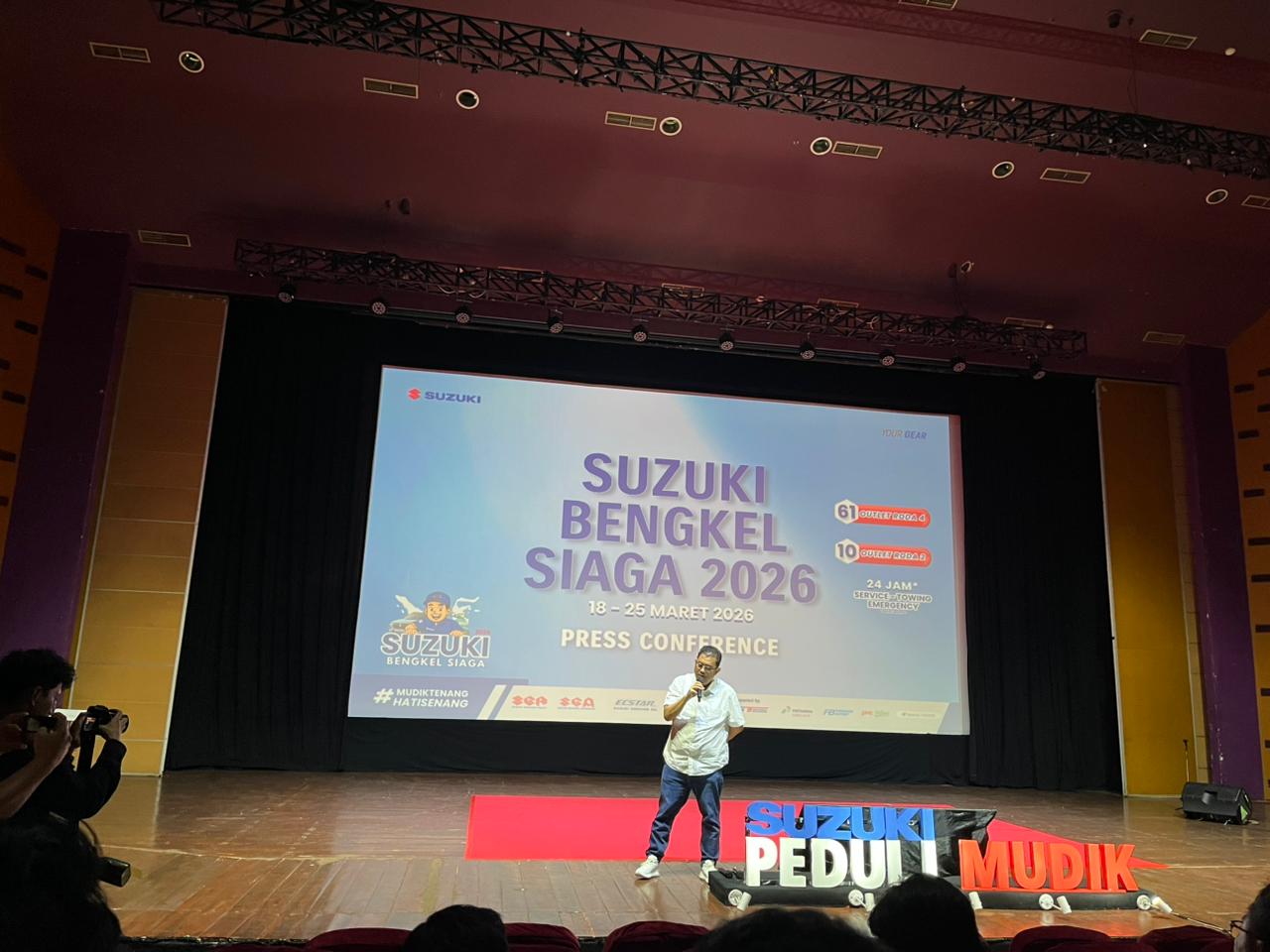 suzuki, pt suzuki indomobil sales (sis), Suzuki Bengkel Siaga, Suzuki Bengkel Siaga 2026, Arus Mudik Diperkirakan Membludak, Suzuki Siapkan Bengkel Siaga 2026 di Jalur Strategis