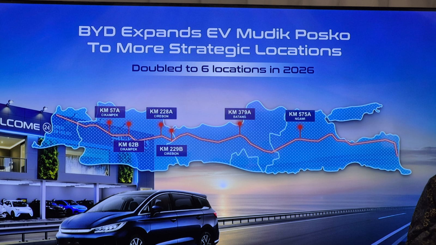 Indonesia, lebaran, mudik, idulfitri, posko, 2026, BYD Dirikan Posko Mudik Lebaran untuk Bantu Pengguna Mobil Listrik