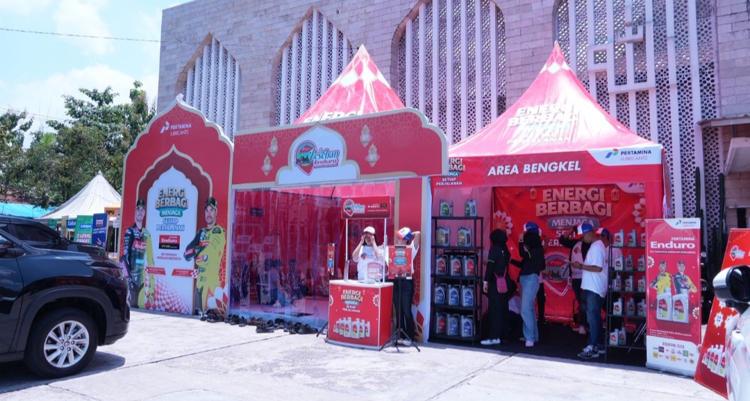 lesehan enduro, pertamina lubcricants, enduro, Cek Fasilitas Lesehan Enduro Pertamina, Bisa Ganti Oli hingga Potong Rambut