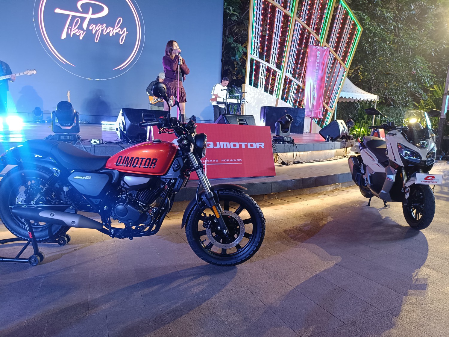 QJMotor, Motor baru QJMotor, FORT 180 ADVENTURE, SRV 200 MT, Harga Lebih Murah dari Honda ADV160, QJMotor Rilis Skutik Adventure 175 cc