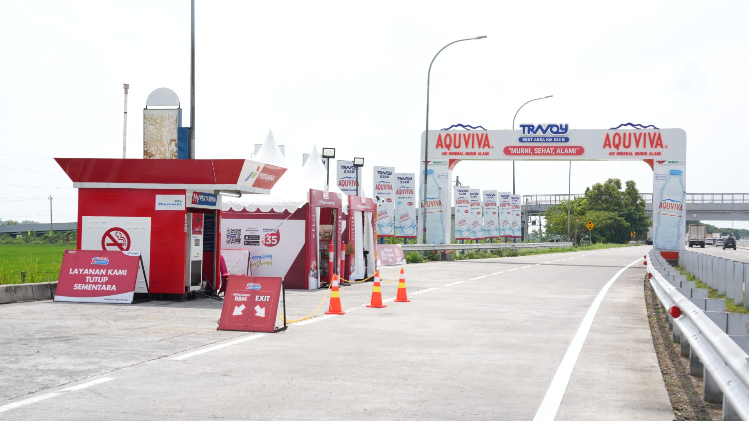 mudik, pertamina, bensin, Jasamarga, Mobil Kehabisan Bensin di Tol Tenang, Ini Titik BBM Motorist Saat Mudik Lebaran 2026