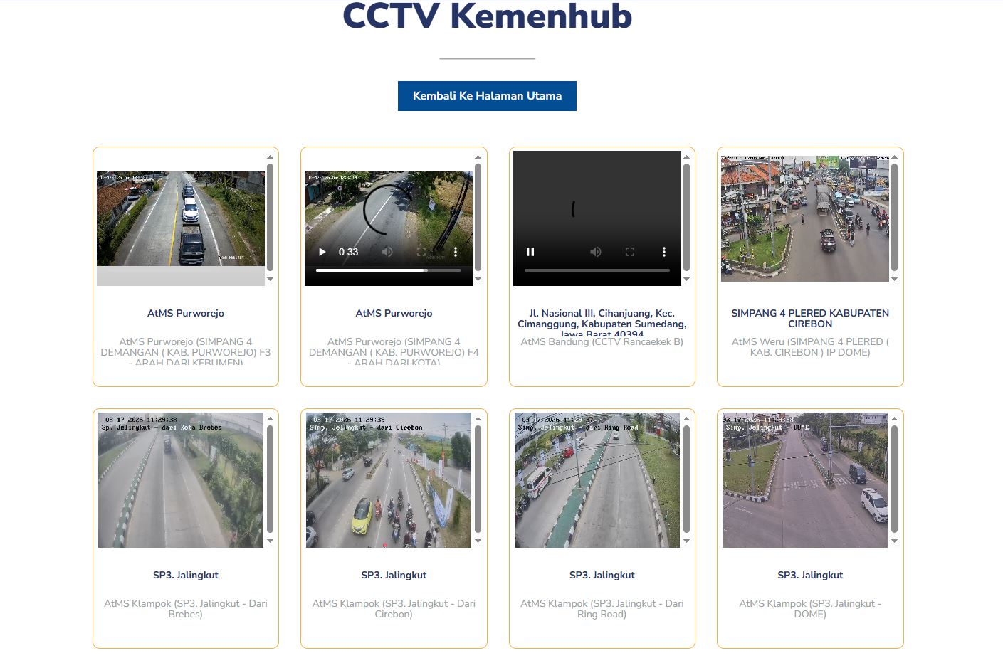 pantauan arus mudik, Link CCTV Tol, Link CCTV Kemenhub, Link CCTV Mudik Lebaran, Link CCTV Jalan Arteri, Pantau Arus Mudik Lebaran 2026, Link Mata-mata Digital Ini Bisa Diakses Warga Sipil