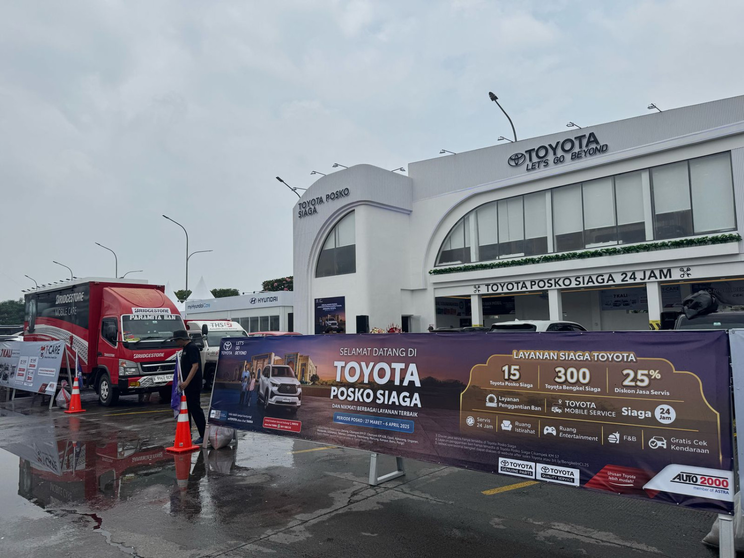 lebaran, mudik, ban mobil, bridgestone, mukiat sutikno, Bridgestone Tire Check Service Selama Mudik Lebaran, Ini Lokasinya