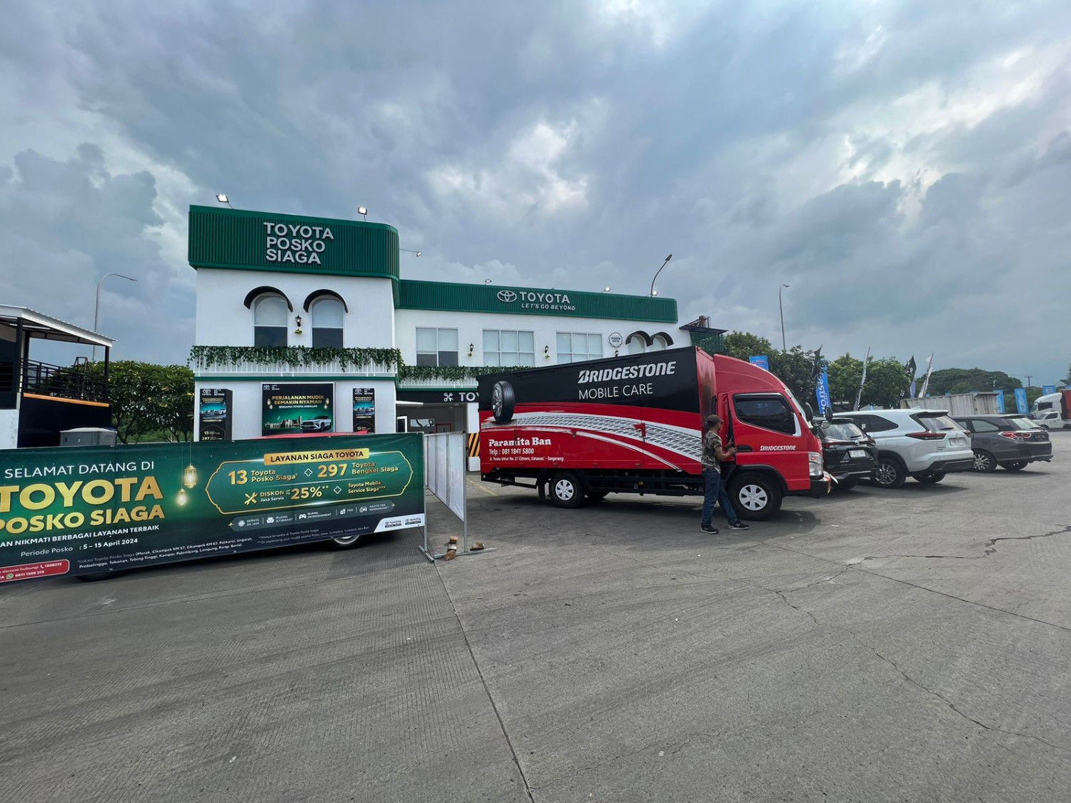 lebaran, mudik, ban mobil, bridgestone, mukiat sutikno, Bridgestone Tire Check Service Selama Mudik Lebaran, Ini Lokasinya