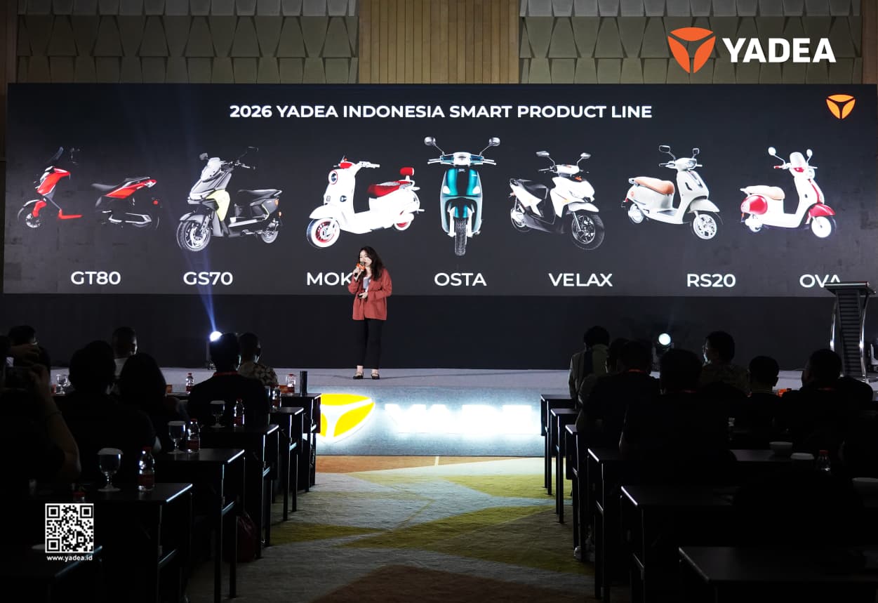 motor listrik, motor baru, Yadea, Yadea Indonesia, Yadea Kenalkan Sistem Cerdas di Motor Listrik, Ada Fitur GPS Tracking