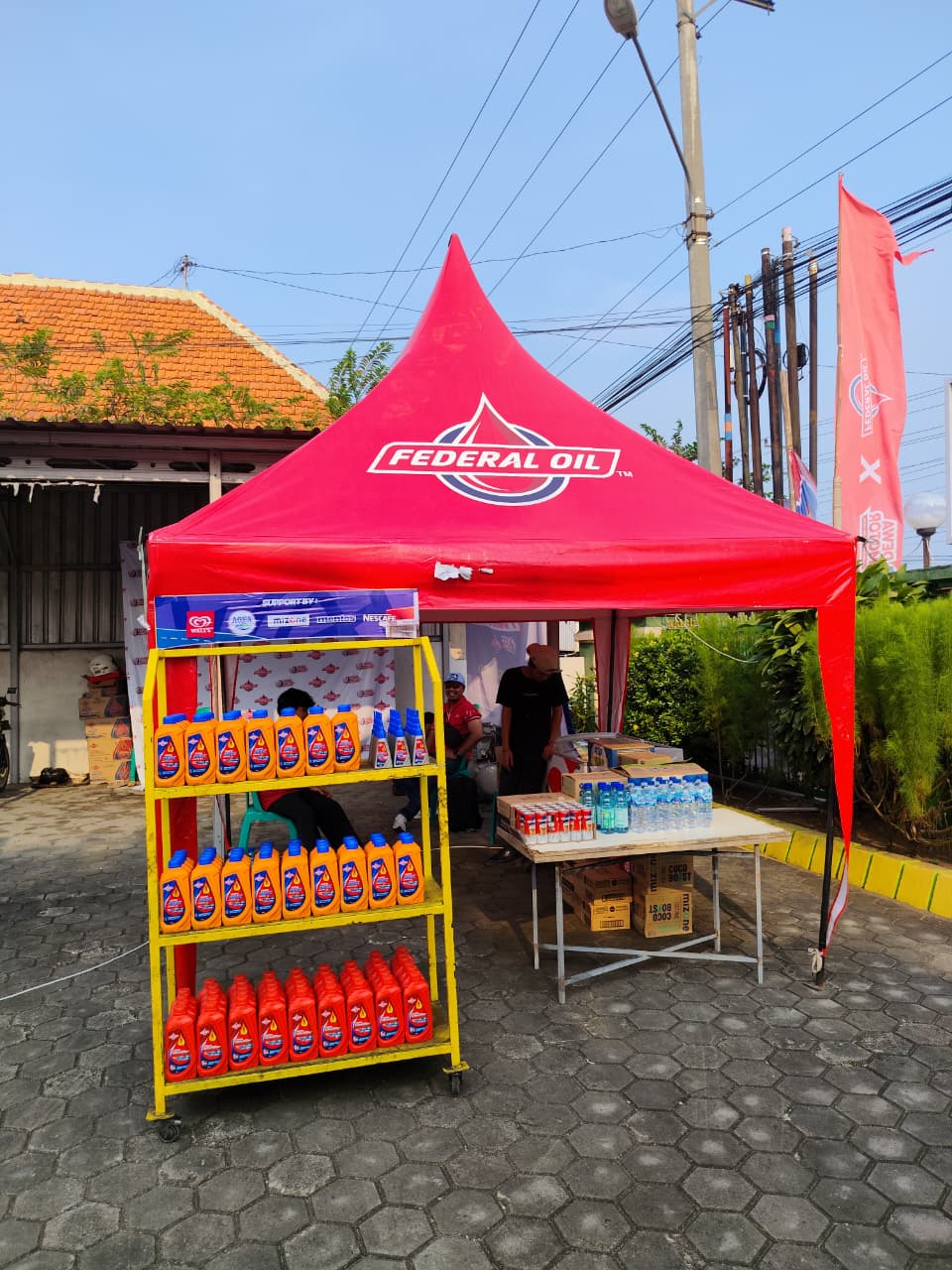mudik lebaran, federal oil, posko mudik, oli federal, PT ExxonMobil Lubricants Indonesia, Federal Oil Berangkatkan Ratusan Mekanik dan Siapkan Posko Mudik di Jalur Pantura