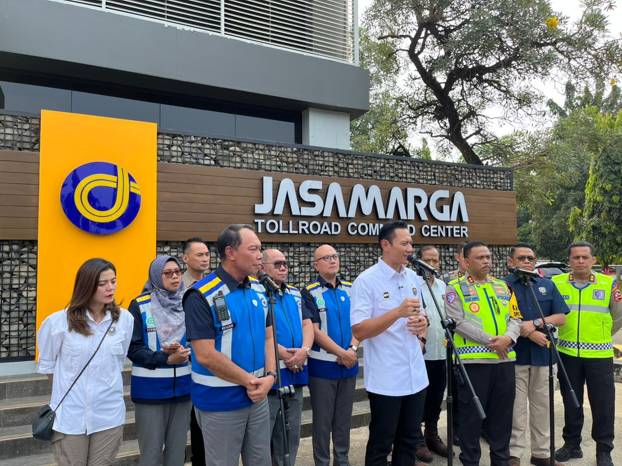 mudik lebaran, jasa marga, Bukan Sekadar Pantau, AHY Intip Sistem Canggih Pengendali Tol Se-Indonesia