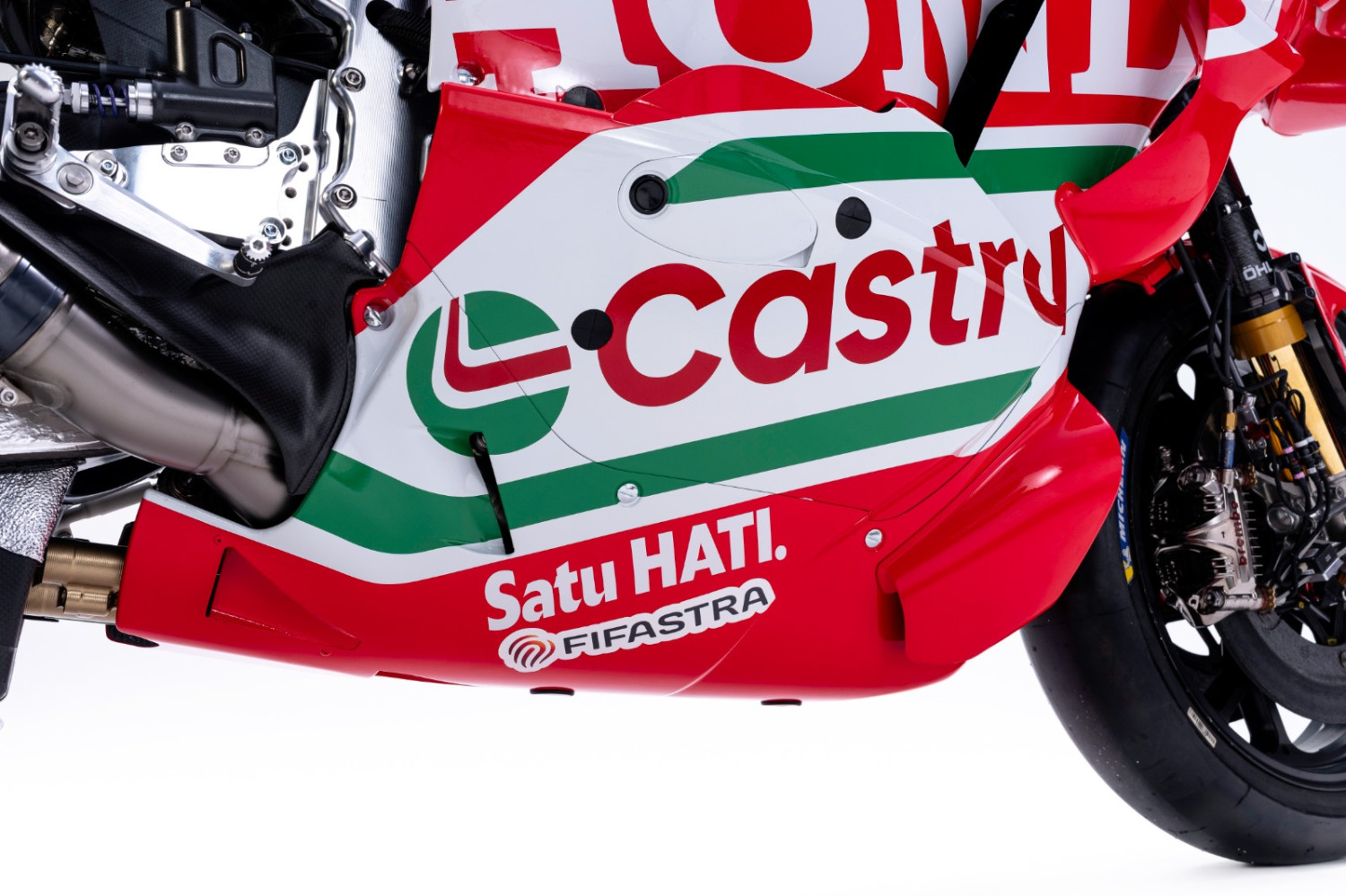 MotoGP, fif group, pt federal international finance, FIFGROUP Kembali Dukung HRC di MotoGP 2026, Logo FIFASTRA Mejeng di Motor Balap