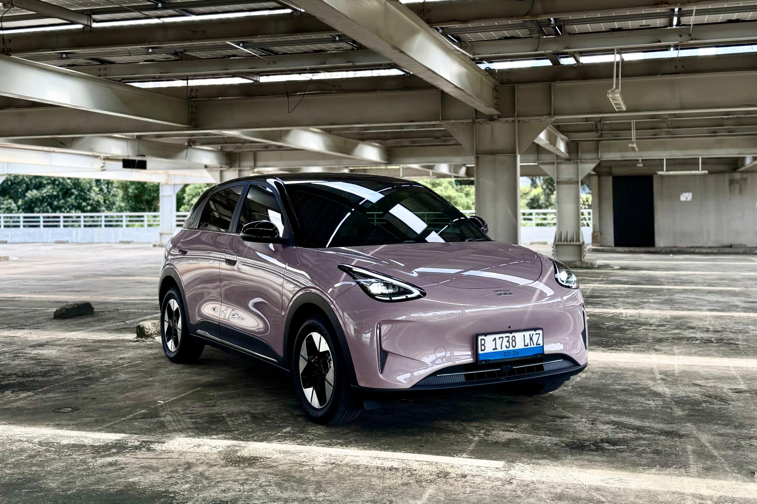 kamera, panoramic view, Geely, Geely EX2, Nyelip-nyelip Di Perkotaan, Geely EX2 Dimudahkan Dengan Fitur Ini