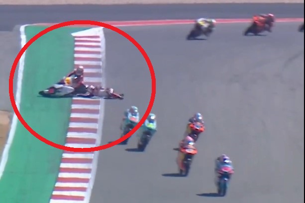 Veda Ega Pratama, Moto3 Amerika 2026, Kecelakaan Veda Ega Pratama, Veda Ega Pratama Kecelakaan, Highside Veda Ega Pratama, Tragedi Highside Keras Veda Ega Pratama di Moto3 Amerika 2026, Kronologinya Begini