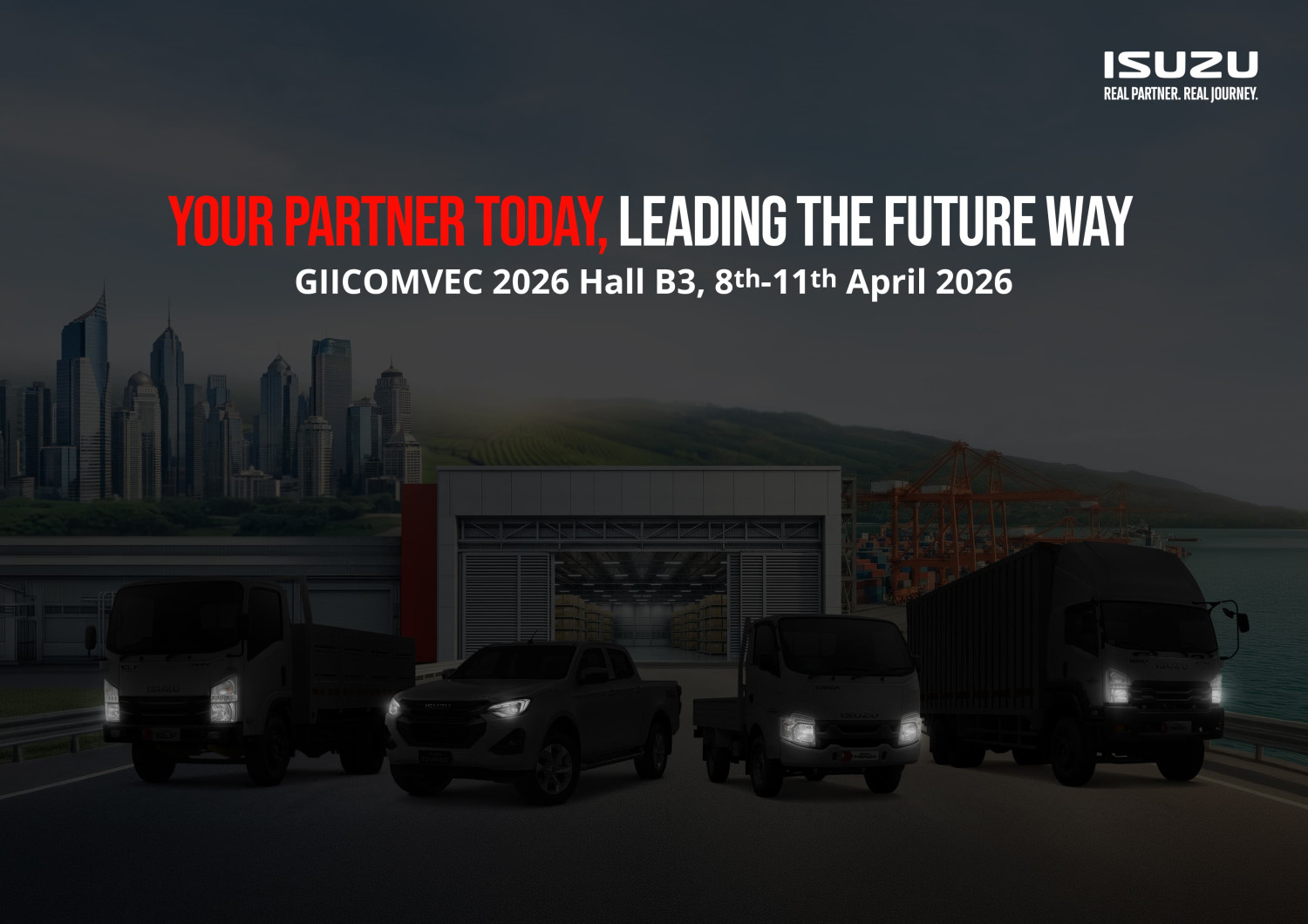 jiexpo kemayoran, giicomvec, isuzu, PT Isuzu Astra Motor Indonesia (IAMI), Belum Dibuka, Isuzu Sudah Bocorkan Varian Baru di GIICOMVEC 2026