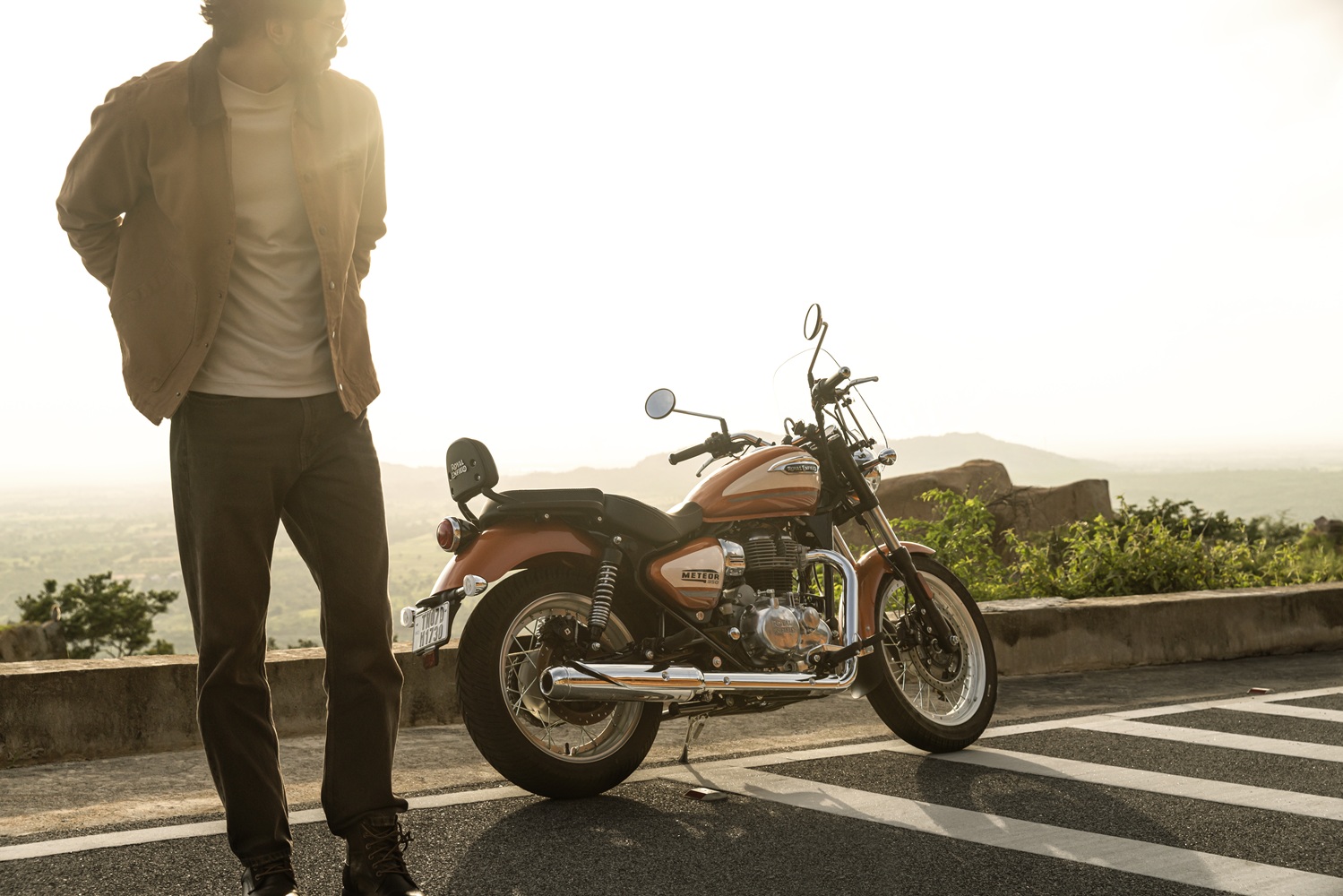 royal enfield, motor baru, Royal Enfield Meteor 350, meteor 350, Cuma 36 Unit! Royal Enfield Meteor 350 Sundowner Orange Resmi Dijual di Indonesia