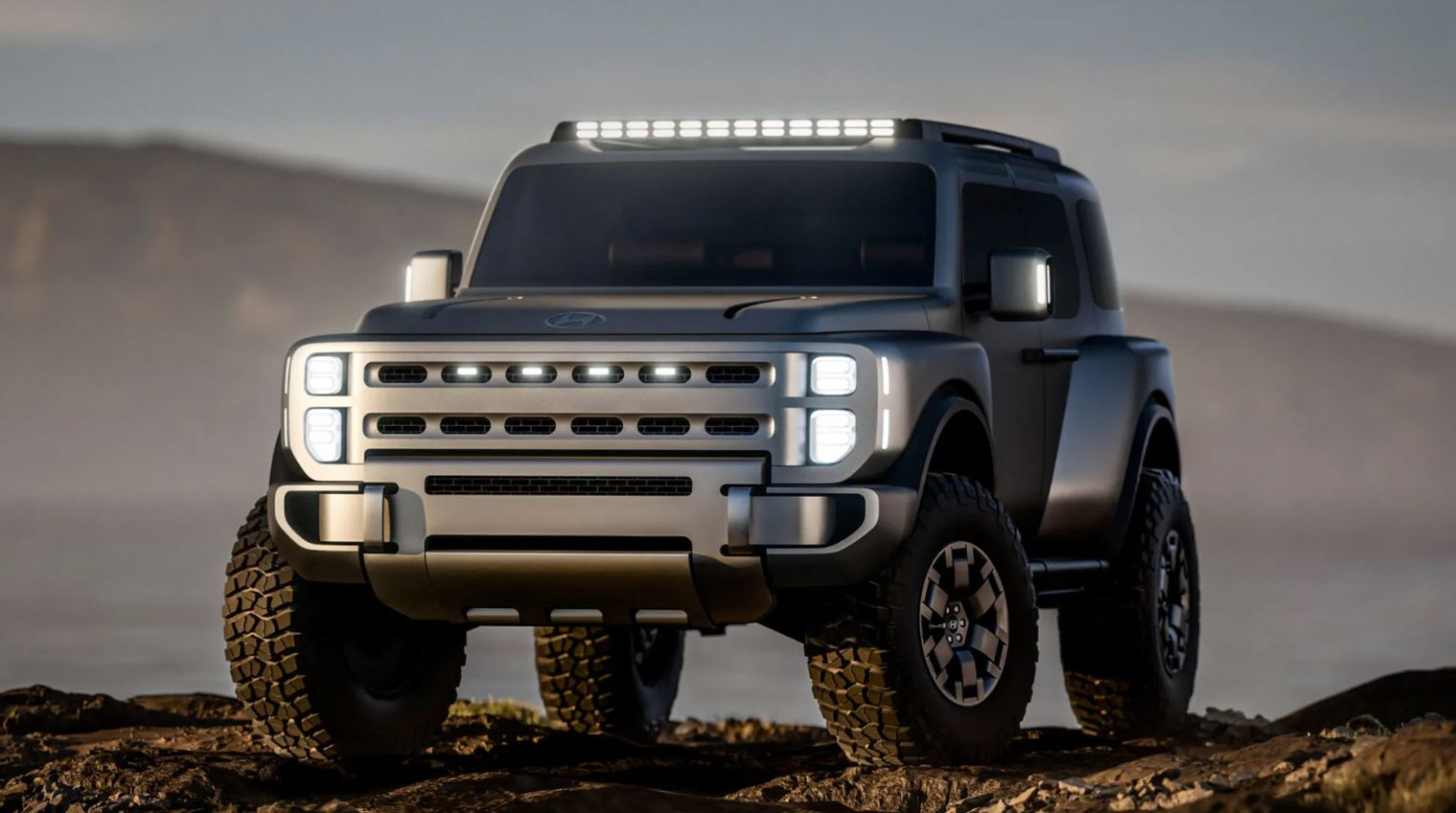 Amerika Serikat, Hyundai, off-road, Hyundai Boulder Concept, Hyundai Perkenalkan Konsep SUV Baru, Tampil Macho Bergaya Off-Road Amerika