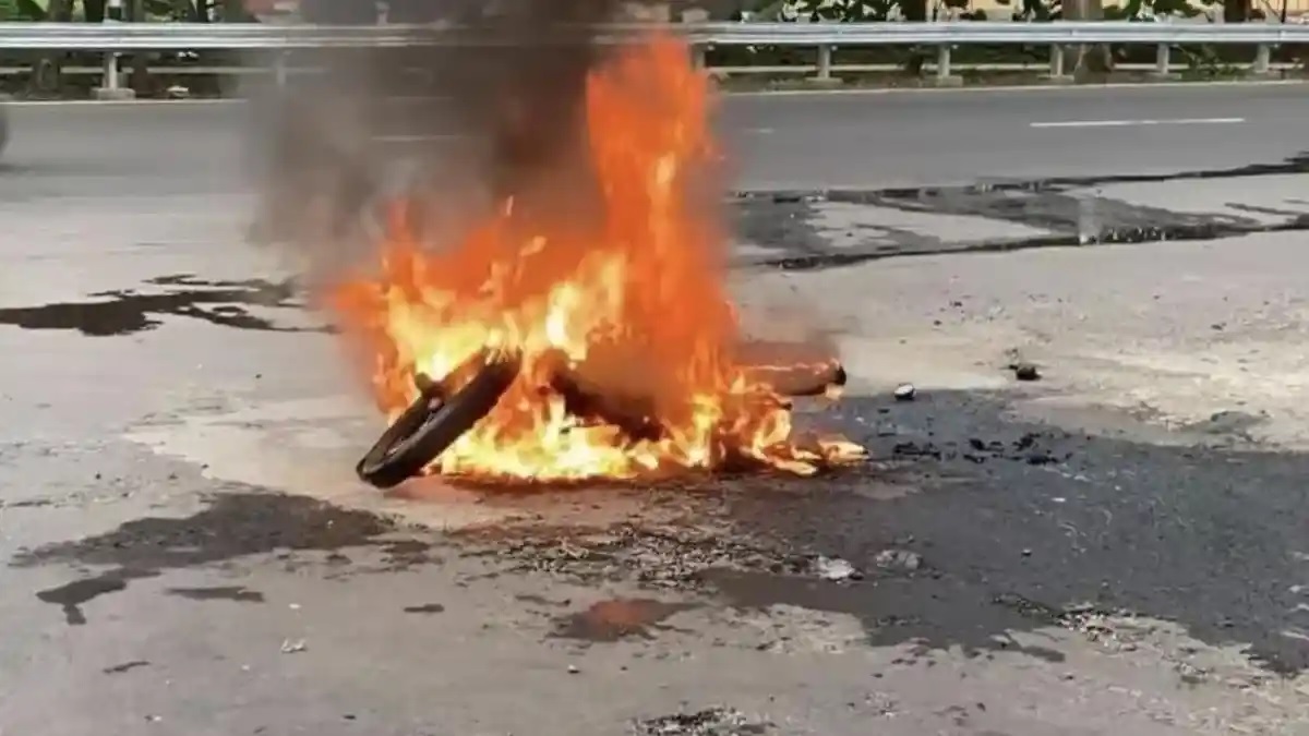 SPBU, semarang, spbu ngaliyan, Usai Insiden Motor TerbakarTak Boleh Pakai APAR, Layanan SPBU di Semarang Ini Tutup 2 Hari