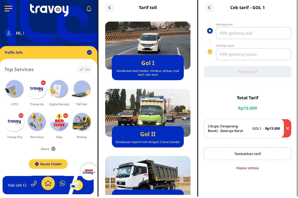 tarif tol, jasa marga, Travoy, saldo e-toll, travoy jasa marga, Cara Cek Tarif Tol, Bisa Online, Gini Cara Cek Tarif Tol Biar Hasilnya Akurat Sesuai Jasa Marga