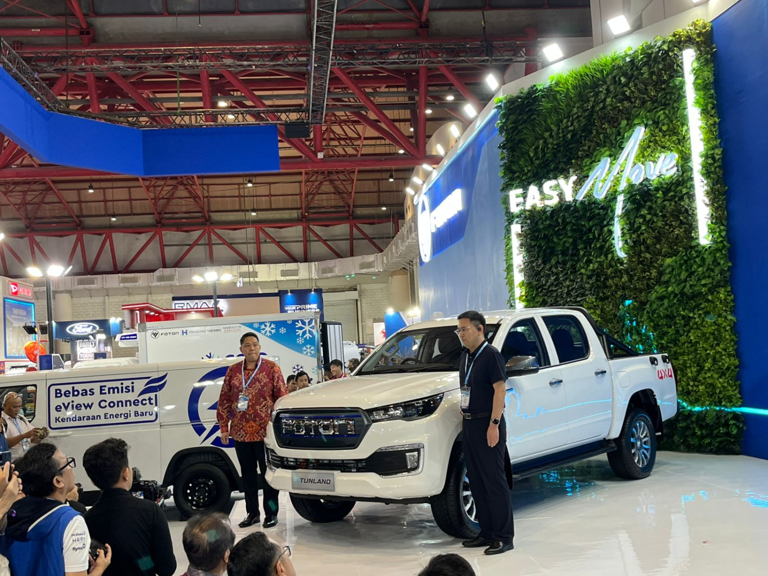 mobil listrik, giicomvec, foton, eTUNLAND, Foton Kenalkan Double Cabin Listrik eTUNLAND, Segini Harganya