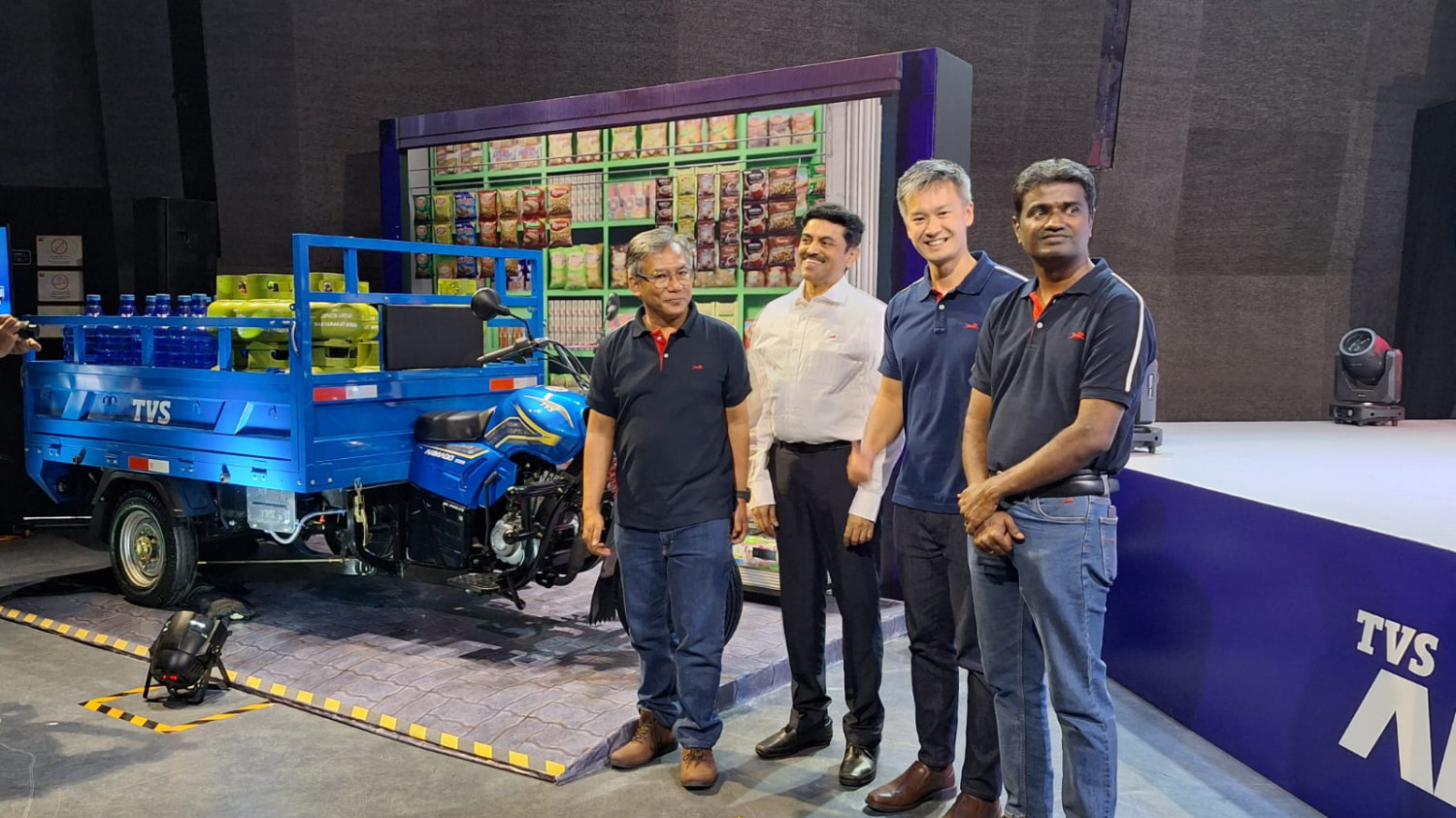 tvs motor company indonesia, motor roda 3, TVS Armado, TVS Luncurkan Motor 3 Roda Baru di Indonesia, Daya Angkut Nyaris 1 Ton!