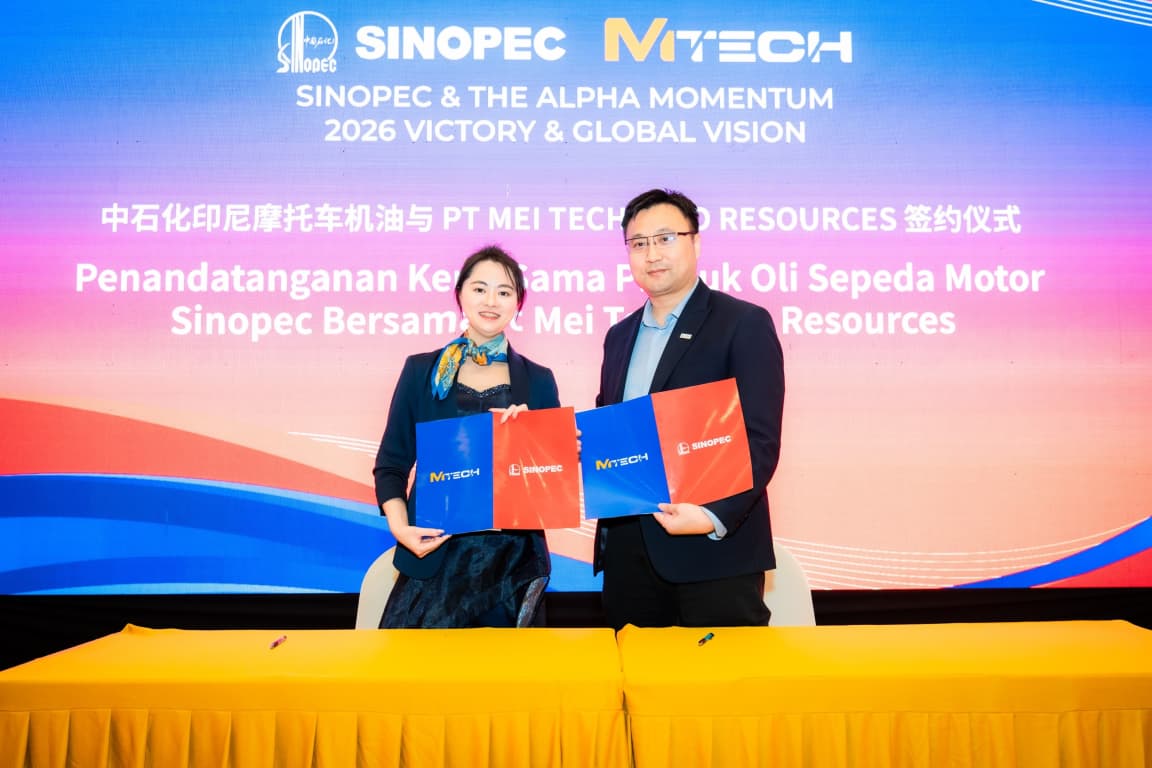 oli mesin, oli motor, Sinopec, PT Mei Tech Indo Resources, PT Mei Tech Indo Resource Bawa Produsen Oli Raksasa Asal Tiongkok ke Indonesia
